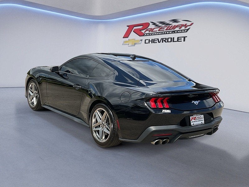 2024 Ford Mustang — rear three-quarter view