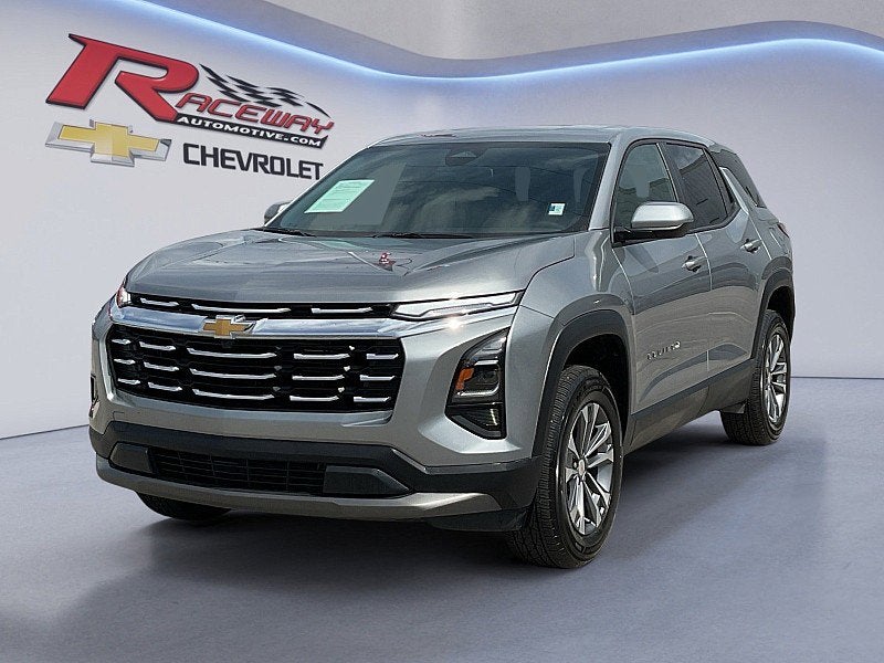 2026 Chevrolet Equinox LT in Sterling Gray Metallic — front three-quarter view