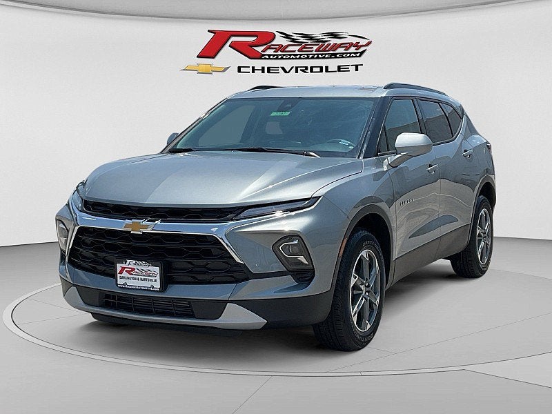 2026 Chevrolet Blazer 2LT in Sterling Gray Metallic — front three-quarter view
